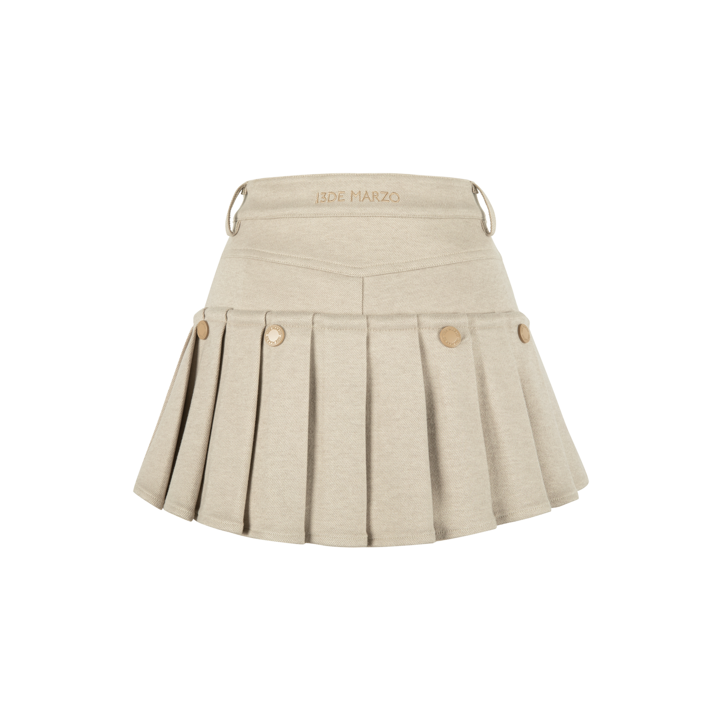 13DE MARZO Doozoo Detachable Skirt Shorts