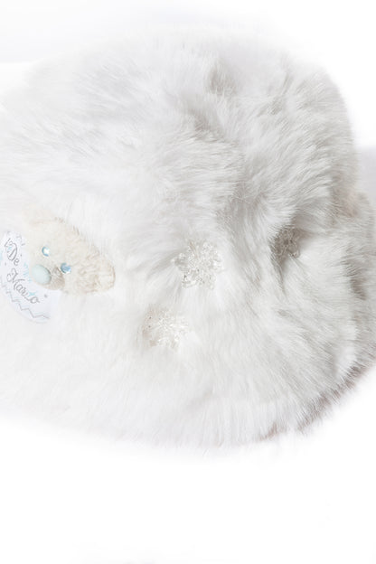 13DE MARZO Snow Bear Bucket Hat White - 13DE MARZO
