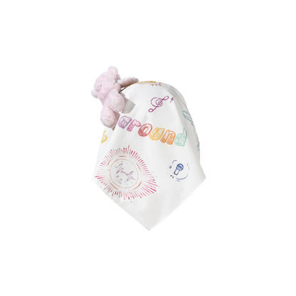 13DE MARZO Musical Festvial Bear Headscarf - 13DE MARZO