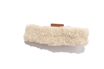 13DE MARZO Plush Hair Band Khaki - 13DE MARZO