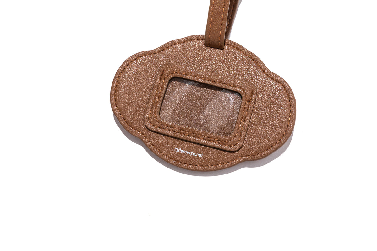 13DE MARZO Bear Luggage Tag Charm