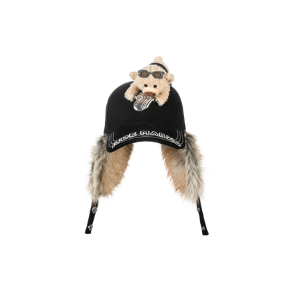 13DE MARZO Rolling Stones Furry Earflap Cap