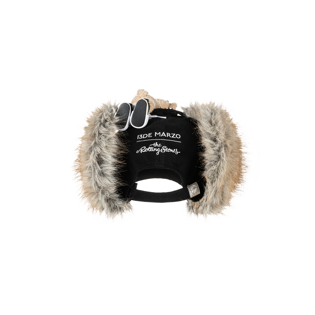 13DE MARZO Rolling Stones Furry Earflap Cap
