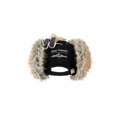 13DE MARZO Rolling Stones Furry Earflap Cap