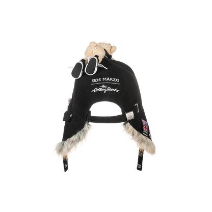 13DE MARZO Rolling Stones Furry Earflap Cap