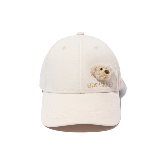13DE MARZO Basic Baseball Cap Beige
