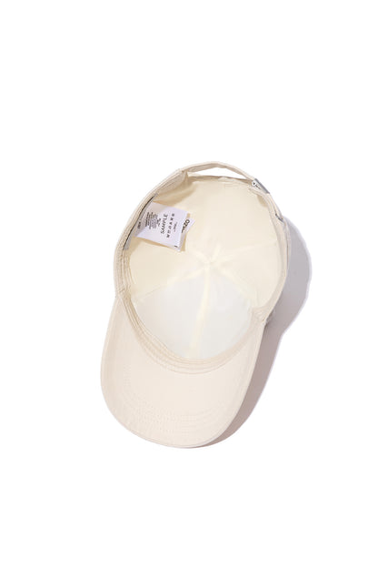 13DE MARZO Basic Baseball Cap Beige