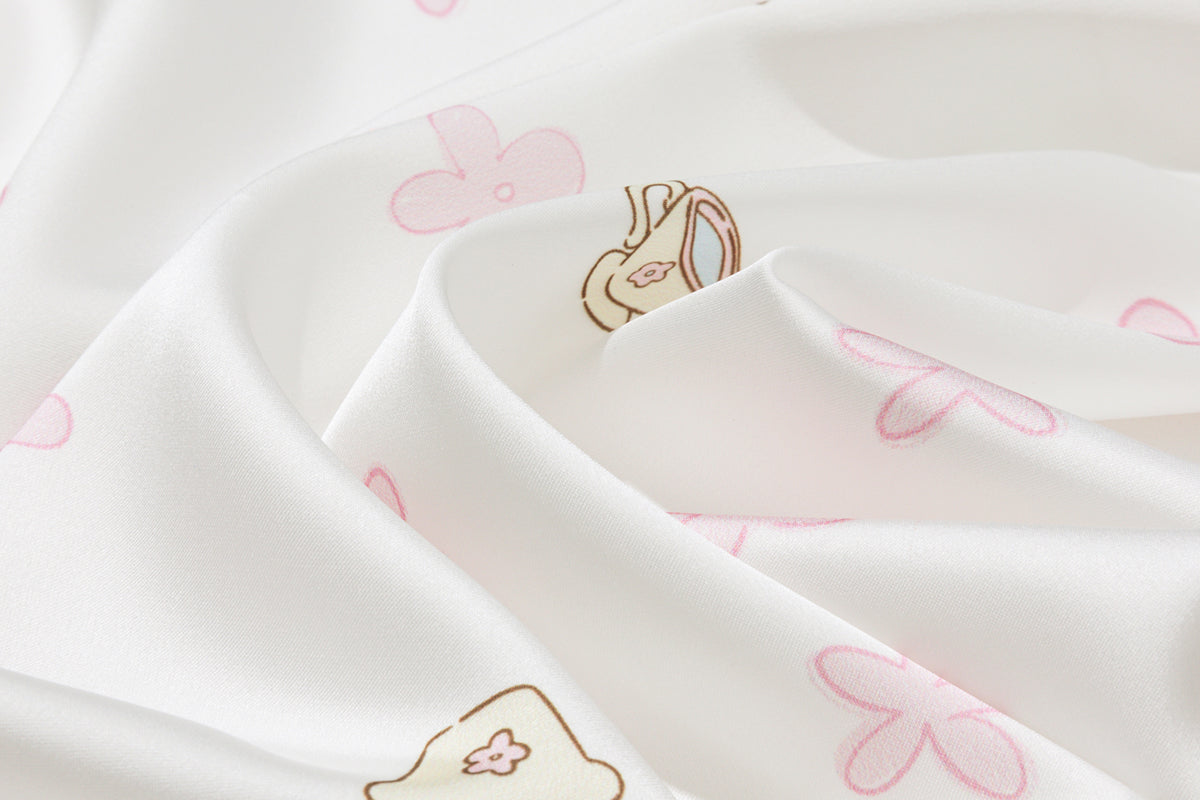 13DE MARZO Floral Room Bear Scarf