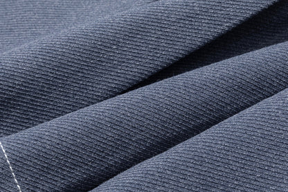 13DE MARZO BabyBear Suit Pleated Skirt Navy Blue