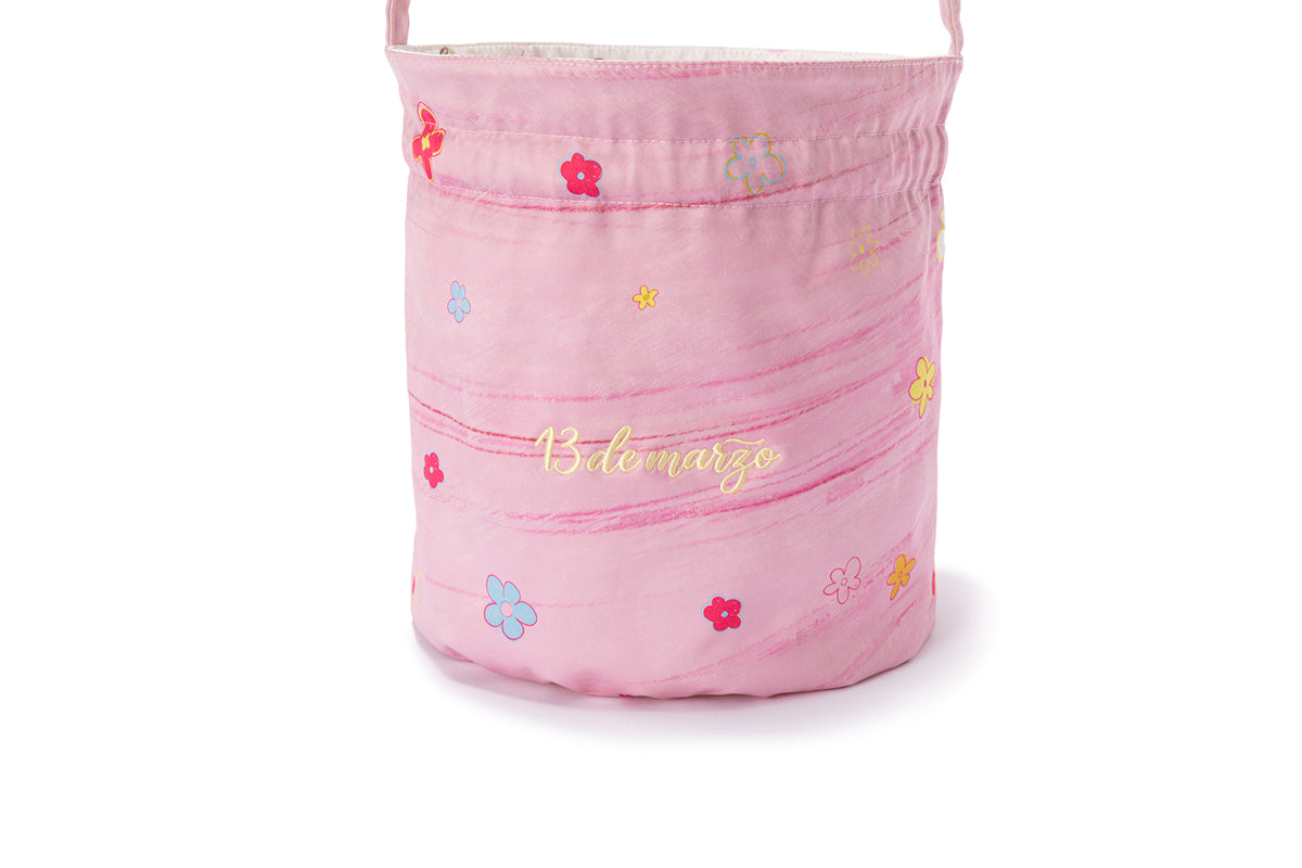 13DE MARZO Floral Room Bear Bag