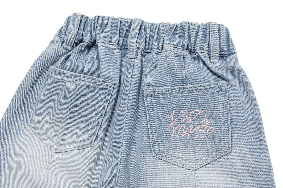 13DE MARZO Luminous BabyBear Firework Jeans