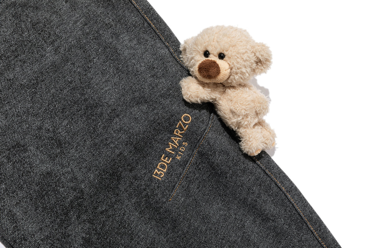 13DE MARZO BabyBear Pocket Sweatpants Dark Grey