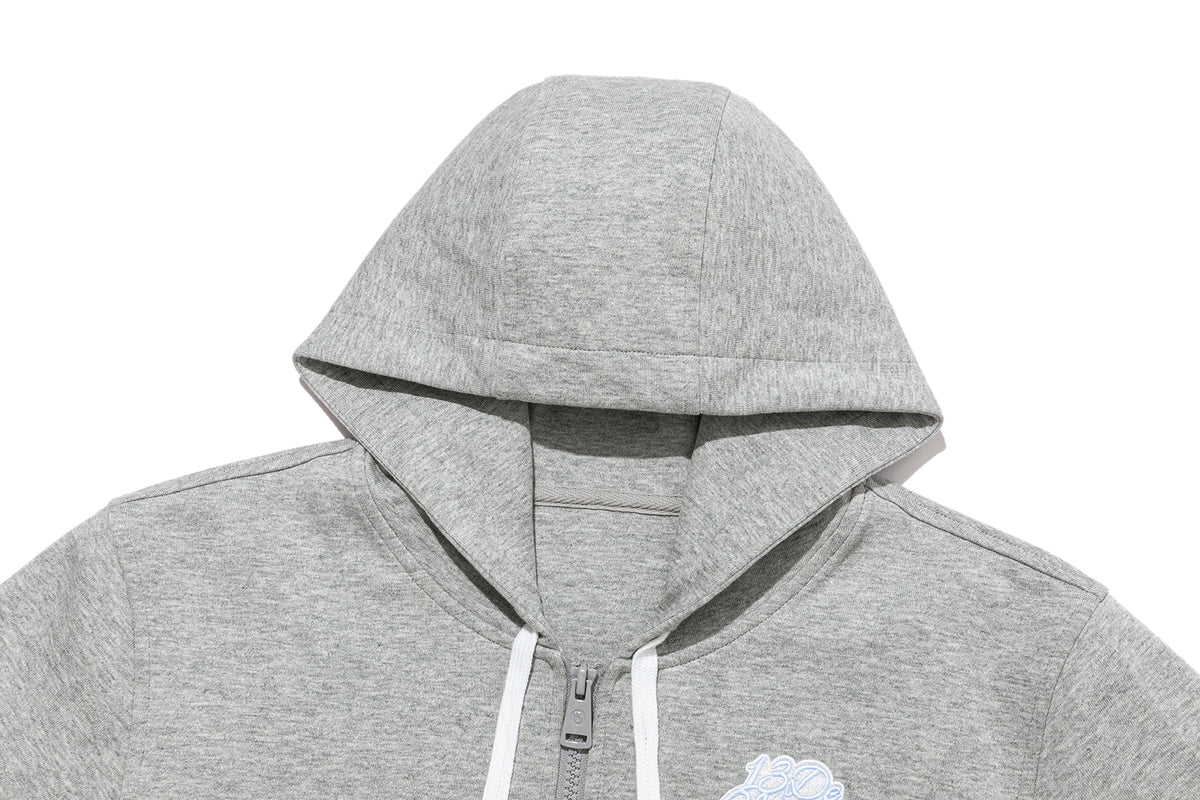 13DE MARZO Snow BabyBear Hooded Cardigan Grey