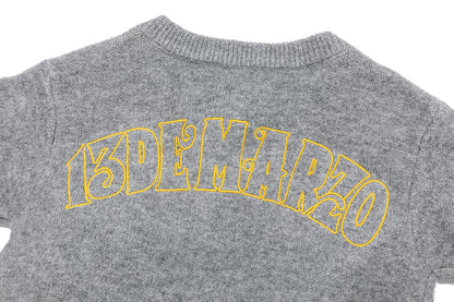 13DE MARZO BabyBear Sunflower Cardigan Grey