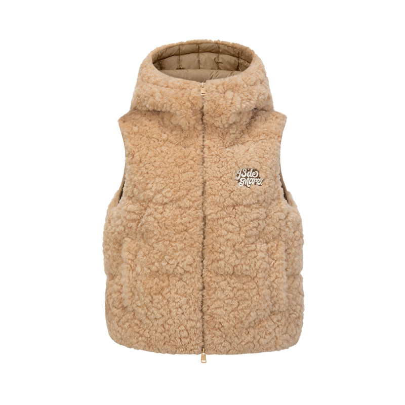 13DE MARZO Bear Costume Down Vest - 13DE MARZO