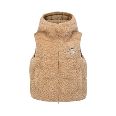 13DE MARZO Bear Costume Down Vest