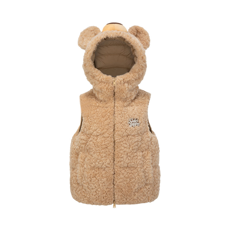 13DE MARZO Bear Costume Down Vest - 13DE MARZO