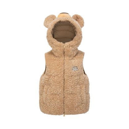 13DE MARZO Bear Costume Down Vest - 13DE MARZO