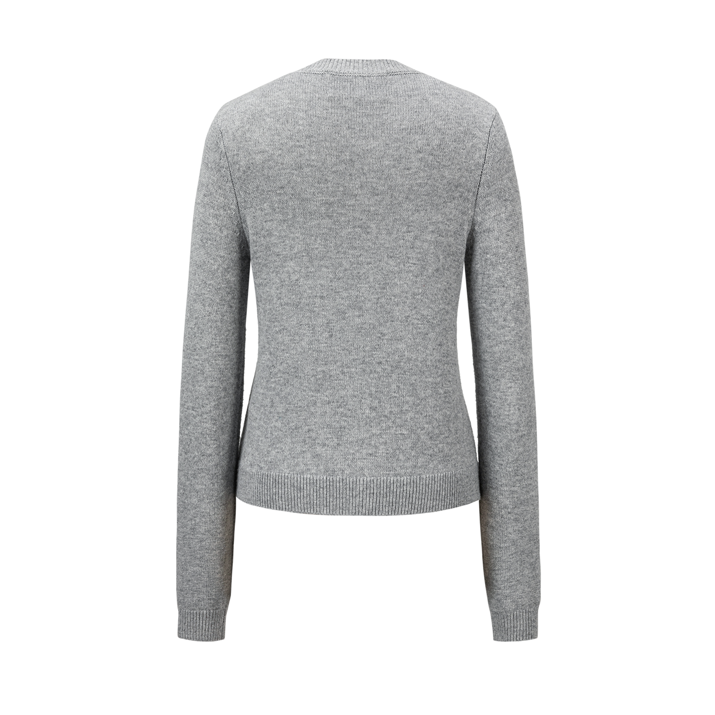 13DE MARZO Bow Bear Knit Cardigan Vest Grey