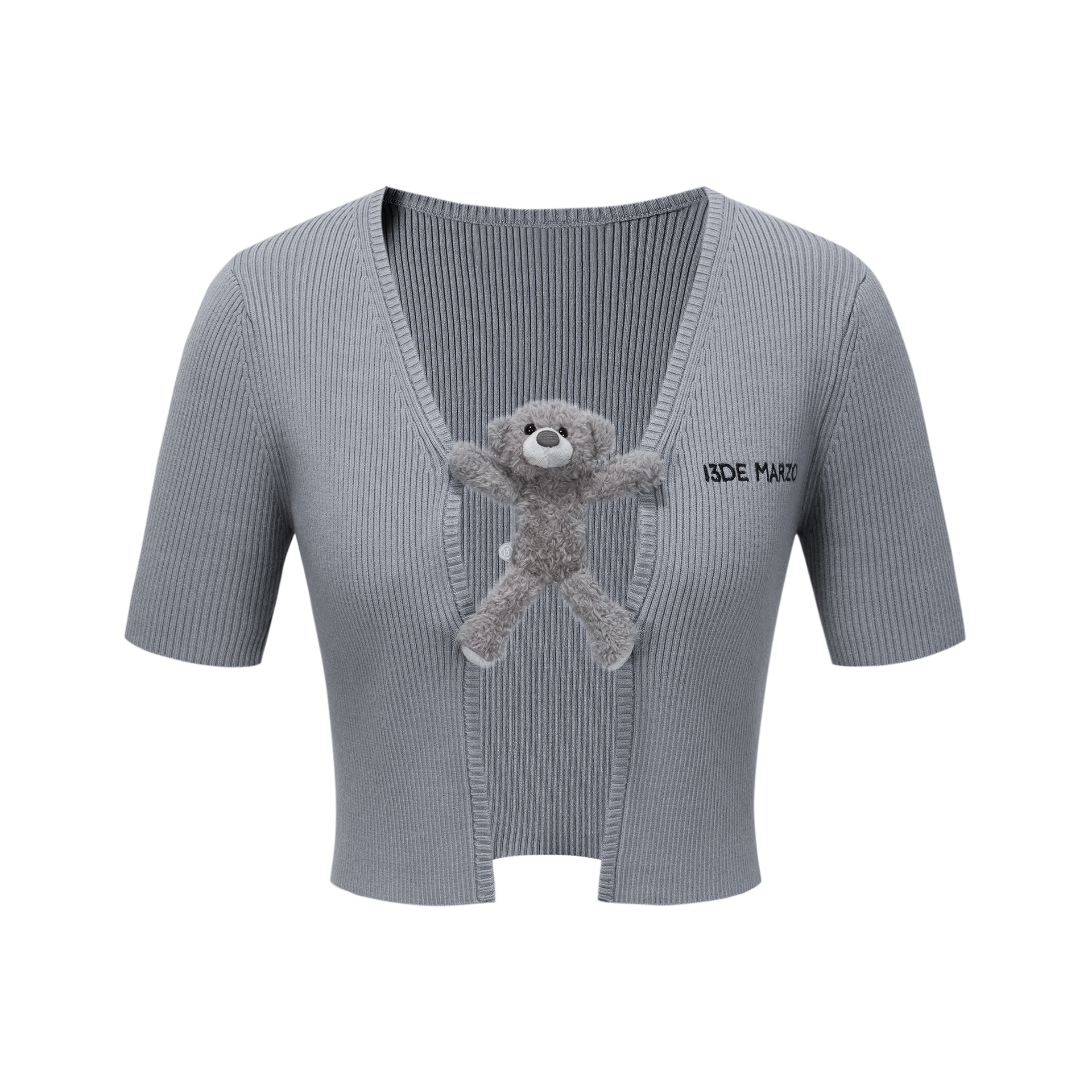 【13DE MARZO】 Bear Button Cardigan FR-JX-586_ScallopShell__1.jpg?