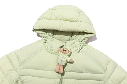 13DE MARZO Lightweight Quilted Down Jacket Green