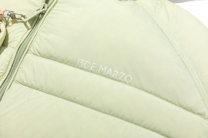 13DE MARZO Lightweight Quilted Down Jacket Green