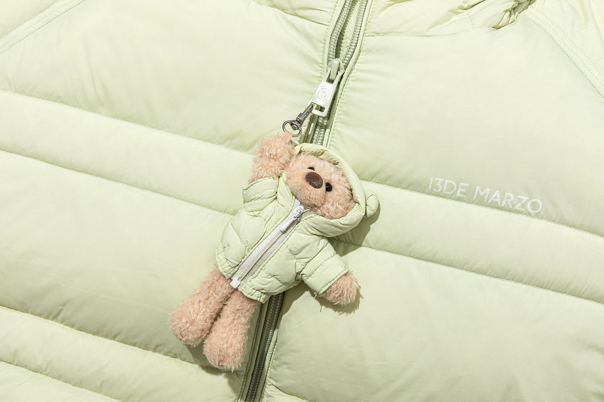 13DE MARZO Lightweight Quilted Down Jacket Green