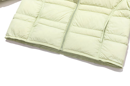 13DE MARZO Lightweight Quilted Down Jacket Green