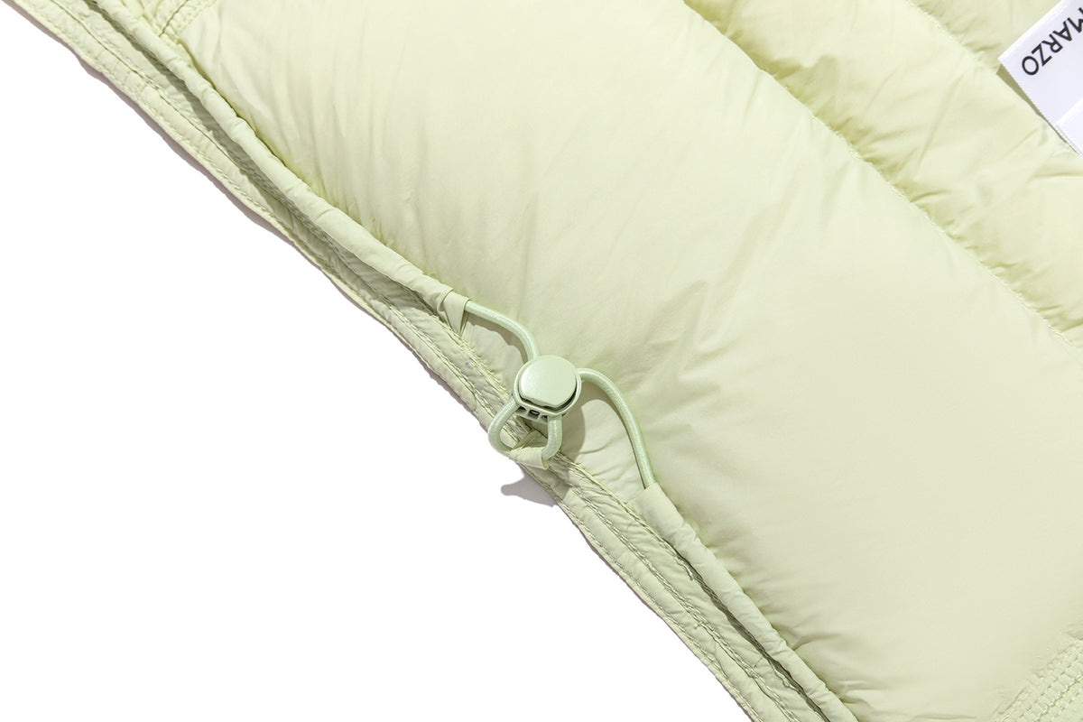 13DE MARZO Lightweight Quilted Down Jacket Green