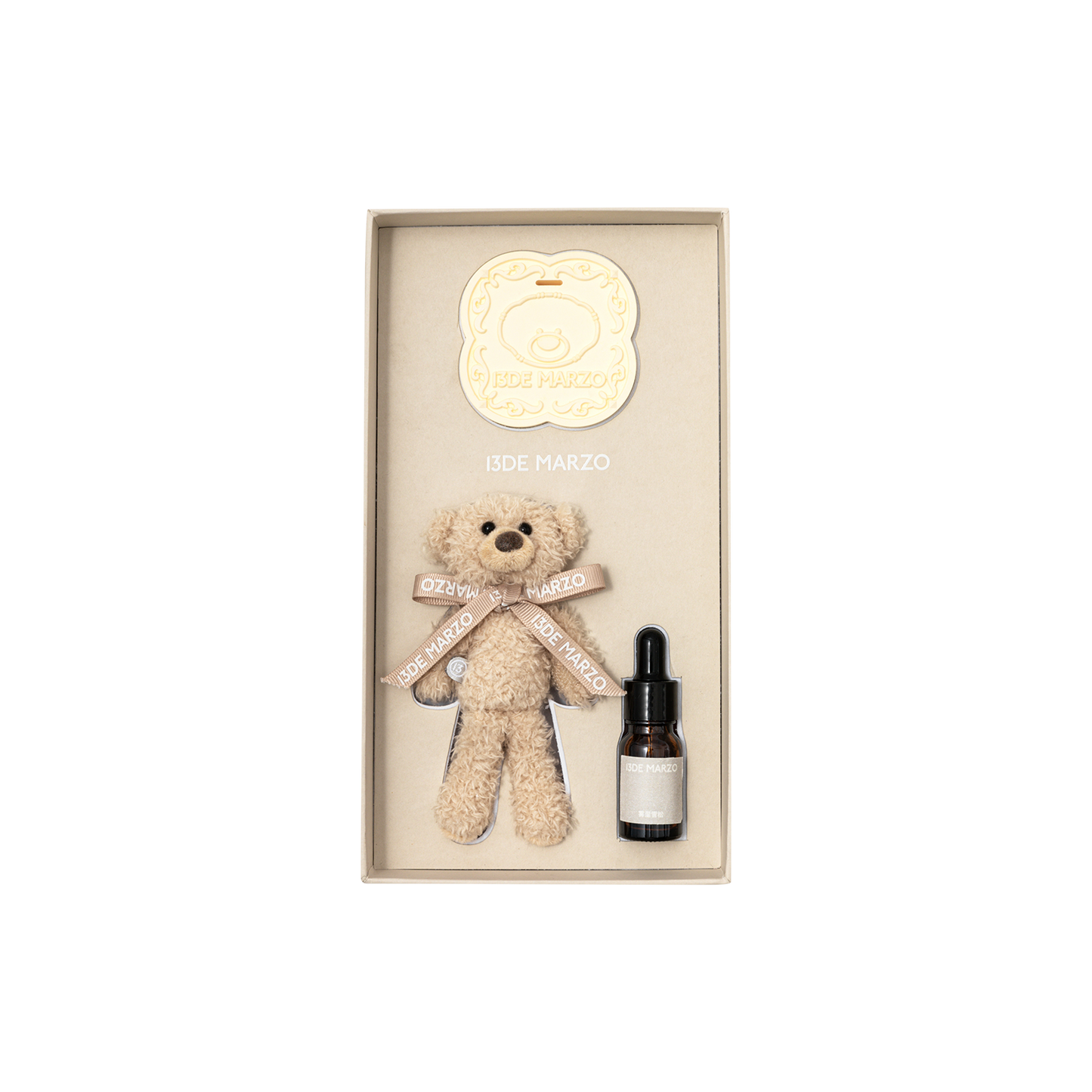 13DE MARZO Plaster Bear Aroma Ornament