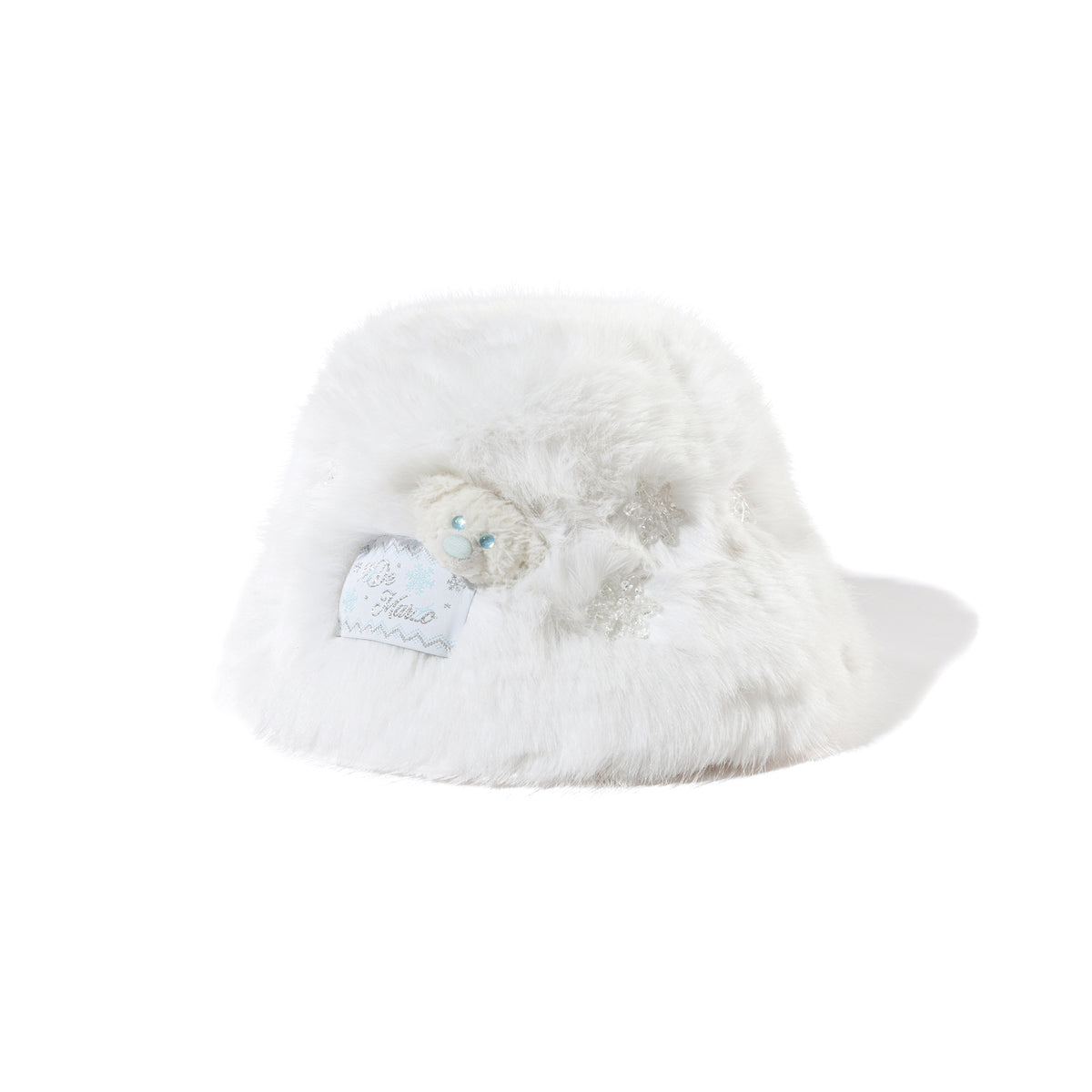 13DE MARZO Snow Bear Bucket Hat White - 13DE MARZO