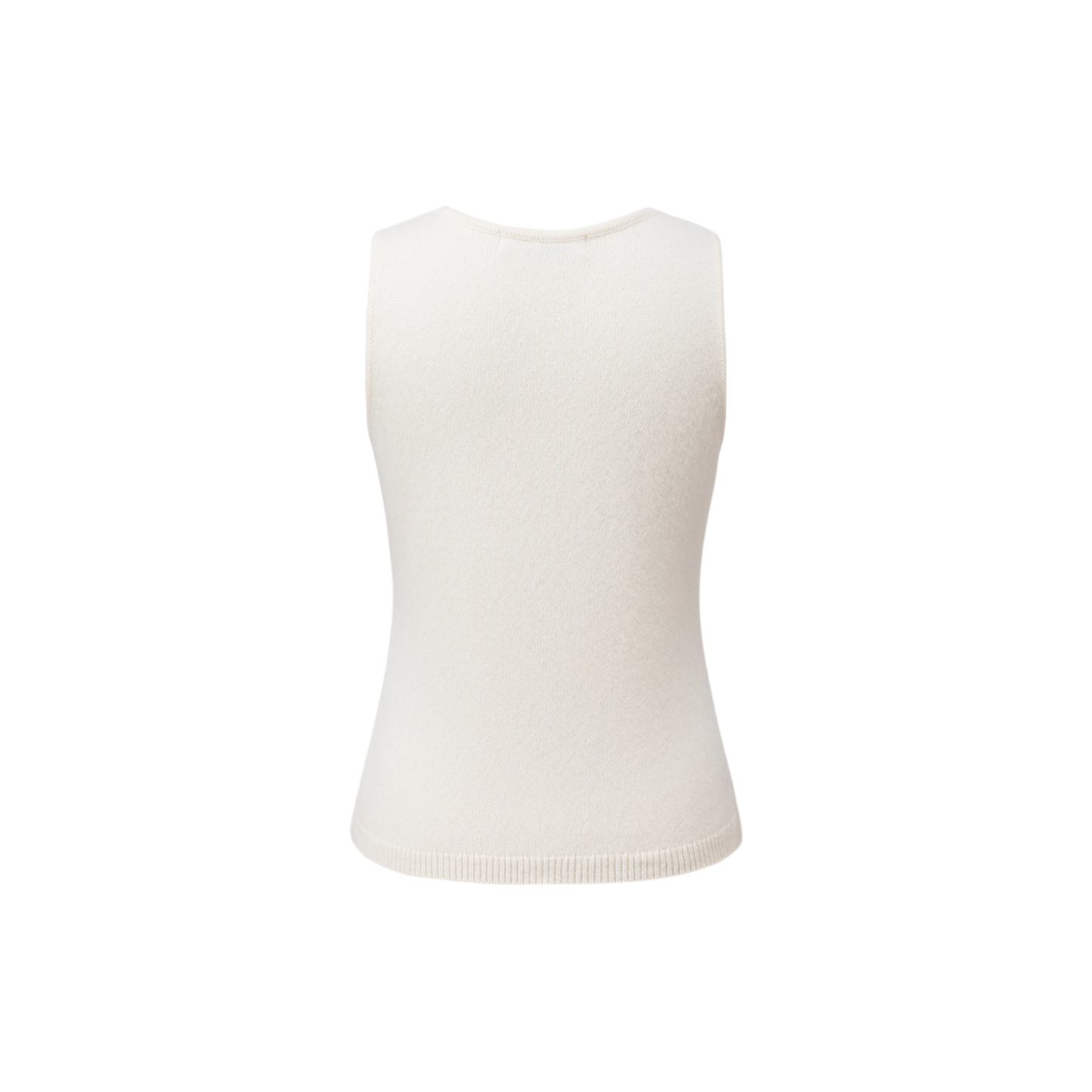 13DE MARZO Doozoo Knit Vest Beige