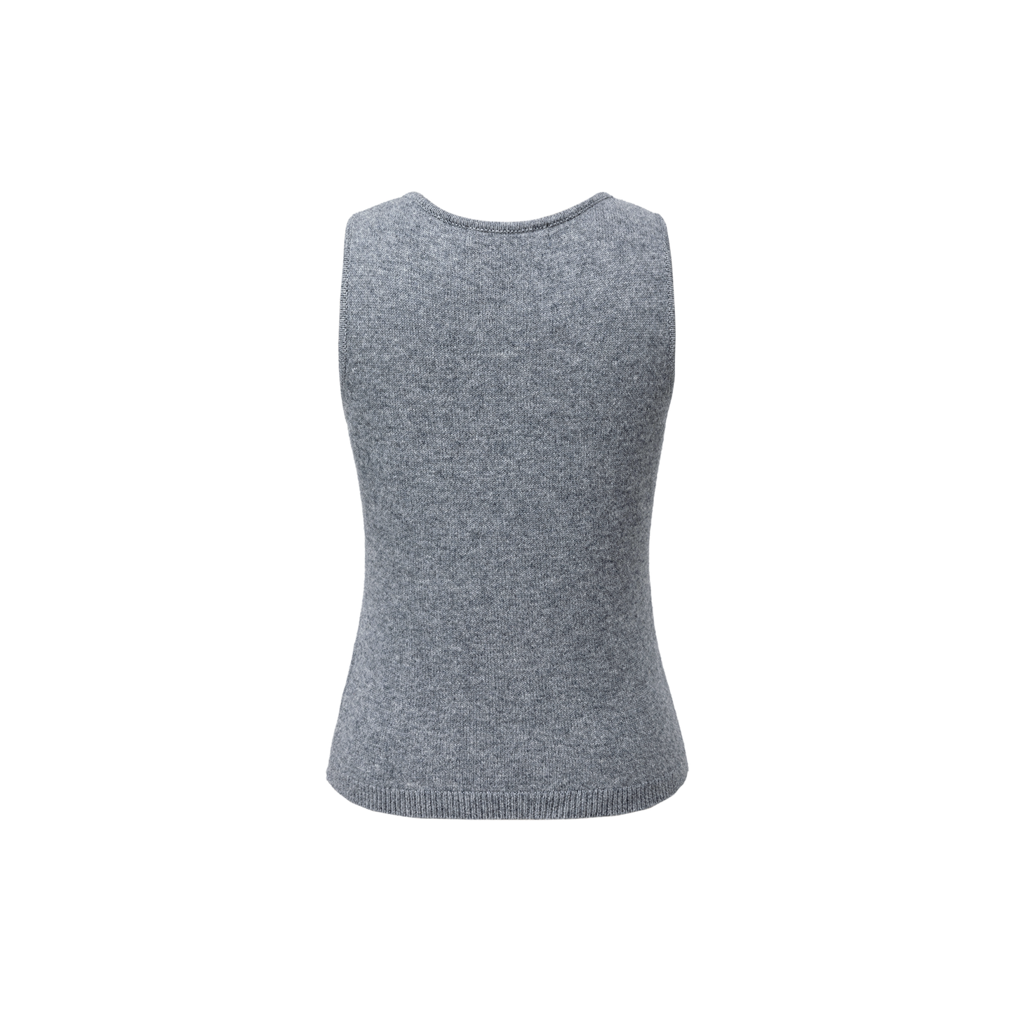 13DE MARZO Doozoo Knit Vest Grey