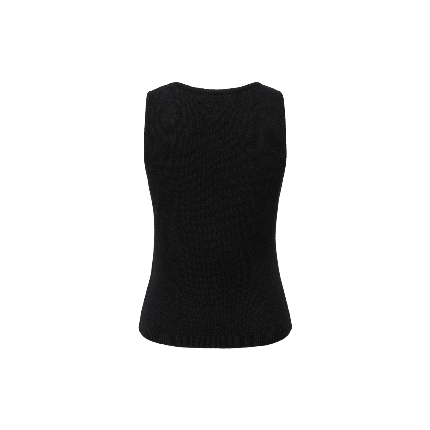 13DE MARZO Doozoo Knit Vest Black