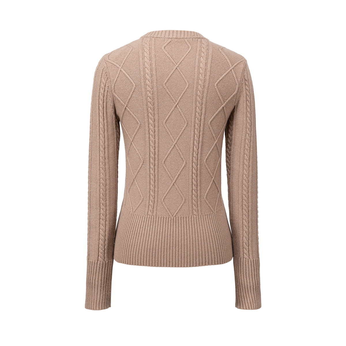 13DE MARZO Mini Bear Slim Fit Knit Zip Cardigan Khaki