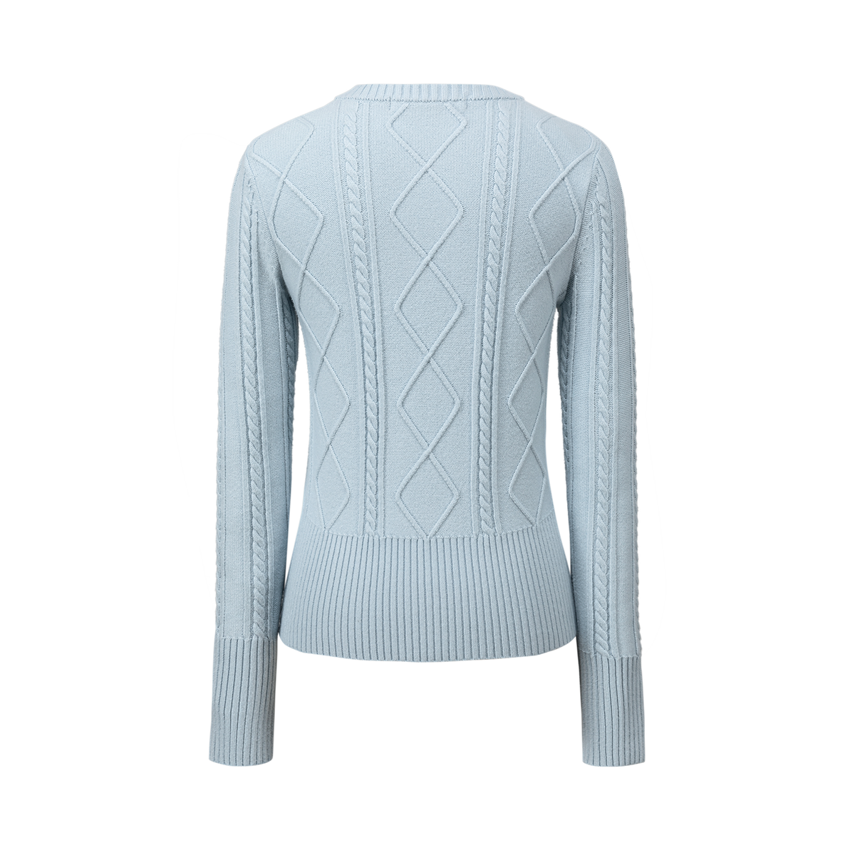 13DE MARZO Mini Bear Slim Fit Knit Zip Cardigan Blue