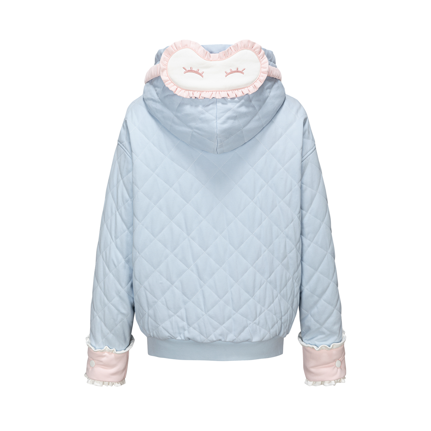 13DE MARZO Nighty Night Bear Eye Mask Cardigan Blue