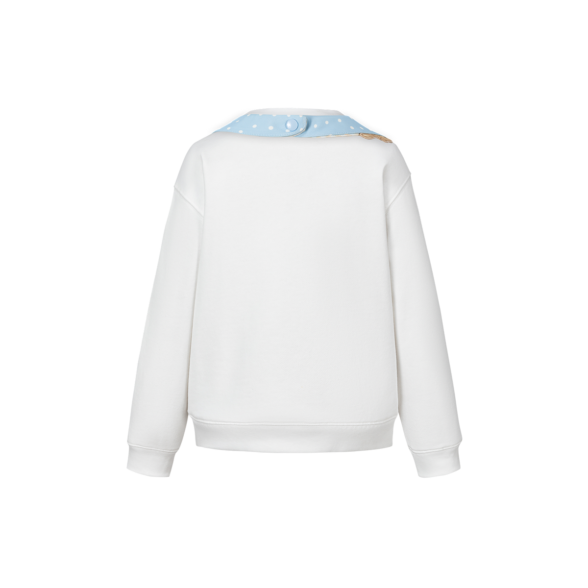 13DE MARZO BabyBear Bandana Sweatshirt White