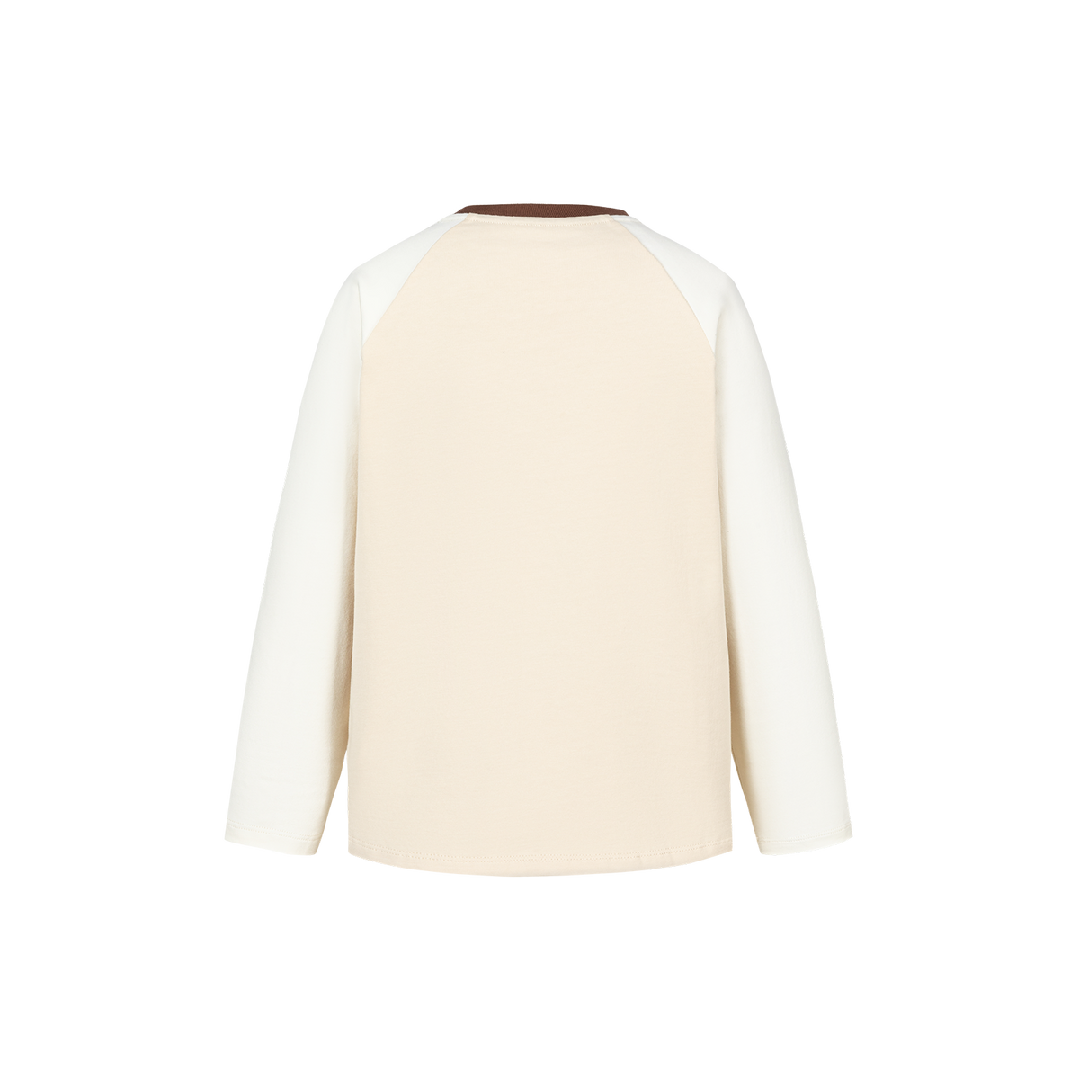 13DE MARZO Babybear Raglan Long Sleeve Top Khaki