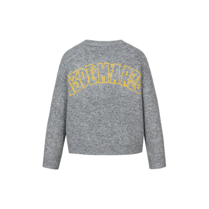 13DE MARZO BabyBear Sunflower Cardigan Grey