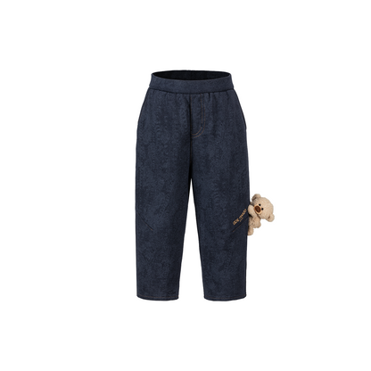 13DE MARZO BabyBear Pocket Sweatpants Navy Blue