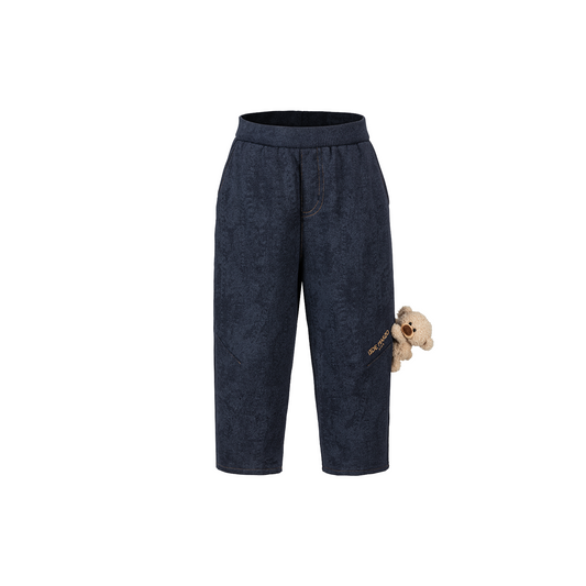 13DE MARZO BabyBear Pocket Sweatpants Navy Blue