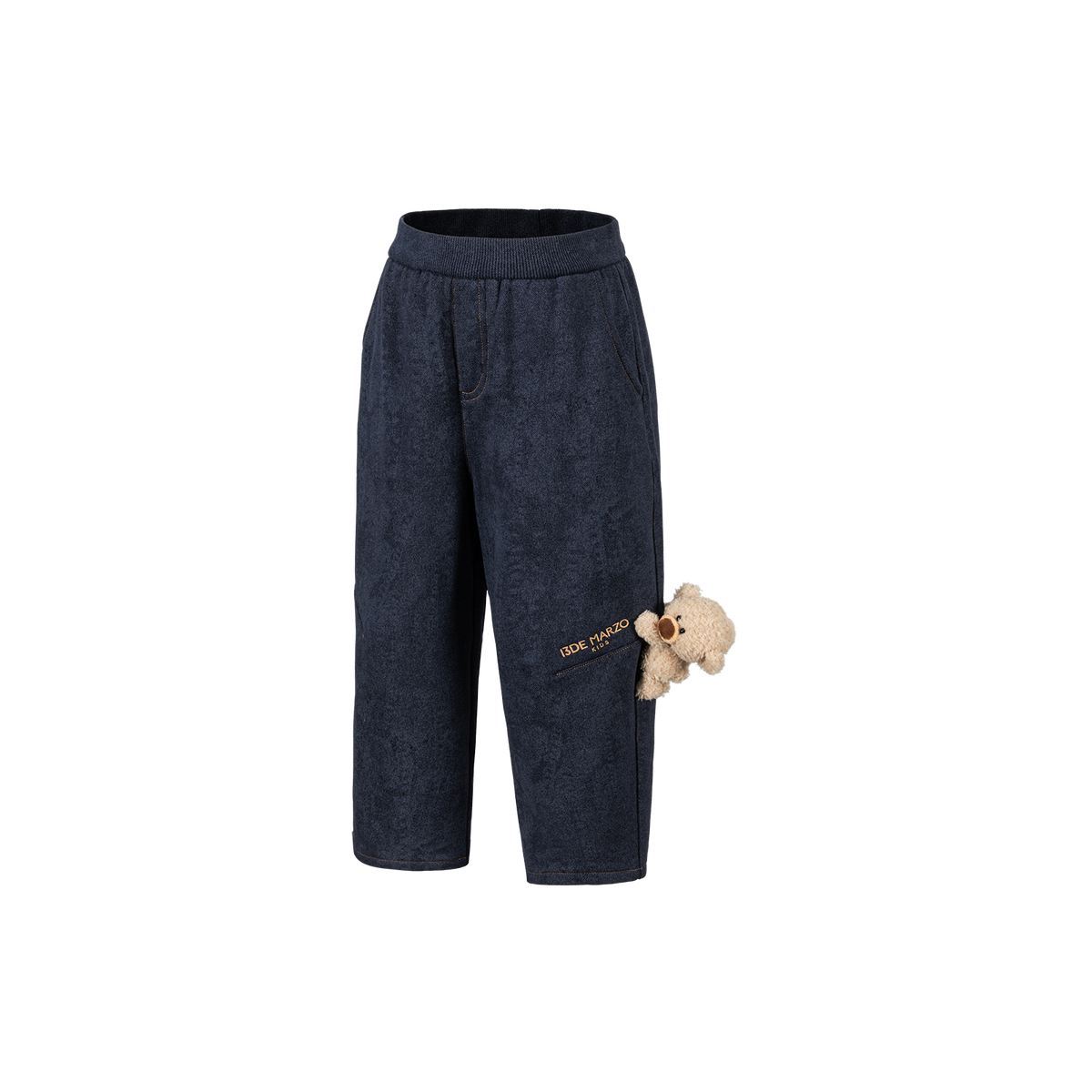 13DE MARZO BabyBear Pocket Sweatpants Navy Blue
