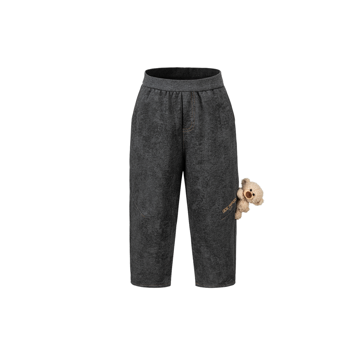 13DE MARZO BabyBear Pocket Sweatpants Dark Grey