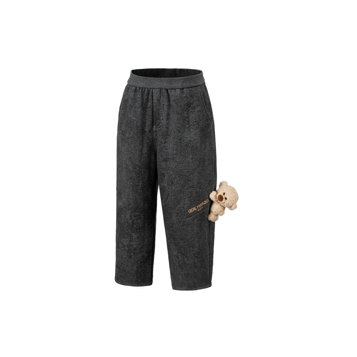 13DE MARZO BabyBear Pocket Sweatpants Dark Grey