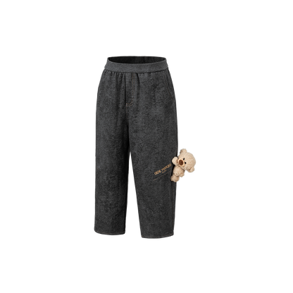 13DE MARZO BabyBear Pocket Sweatpants Dark Grey