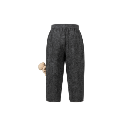 13DE MARZO BabyBear Pocket Sweatpants Dark Grey