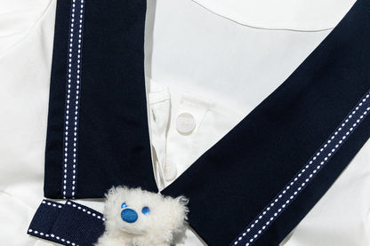 13DE MARZO BabyBear Sailor Bow Dress - 13DE MARZO