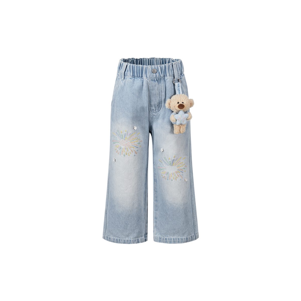 13DE MARZO Luminous BabyBear Firework Jeans