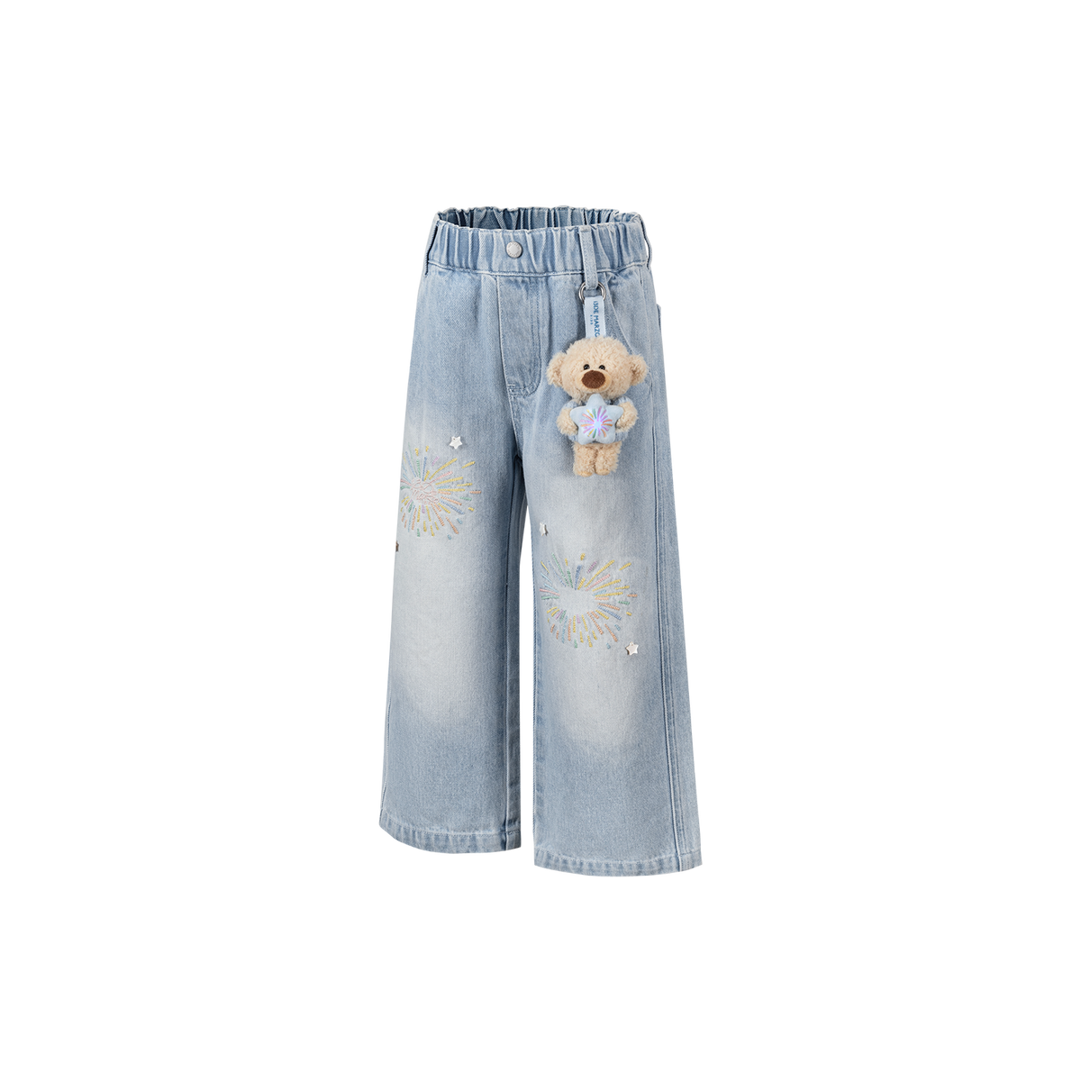 13DE MARZO Luminous BabyBear Firework Jeans